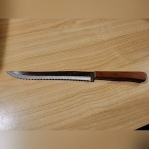 Vintage Robinson Stainless Steel Serrated Knife